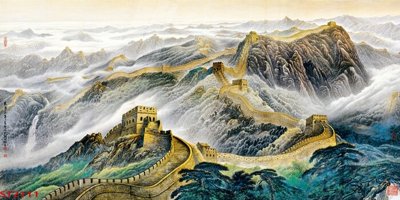 Tải file Tranh sơn thủy thác nước phong thủy ST2111 (ảnh gốc) file TIFF