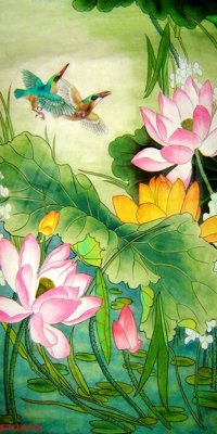 File tranh Tranh sơn thủy thác nước phong thủy ST2213 (gốc) chủ đề thiên nhiên