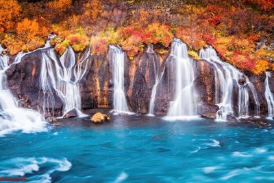 Tải file tranh gốc Tranh sơn thủy thác nước phong thủy ST2278 chất lượng cao