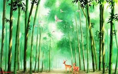 File gốc Tranh sơn thủy thác nước phong thủy ST2483 (chủ đề hiện đại) trang trí