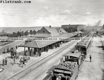 File ảnh Scenic Petoskey_ 1908 (gốc) cho trang trí nội thất