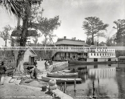 File tranh Silver Springs_ 1900 (ảnh gốc) sắc nét hoàn hảo