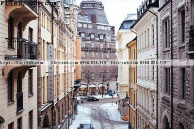 File tranh Street031 (gốc) chủ đề thiên nhiên