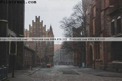 File ảnh Street045 (gốc) in decal dán tường