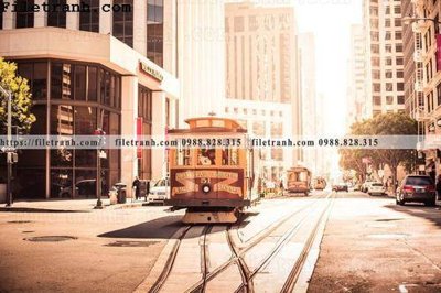 File tranh ảnh gốc Street050 dùng cho in khổ lớn