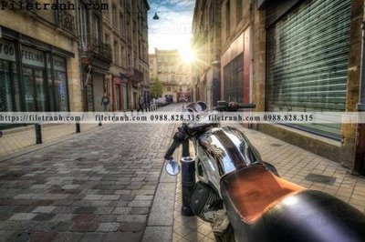 File tranh Street111 (bản gốc) treo phòng ăn