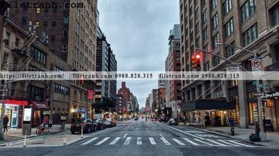 File tranh Street180 (gốc) phong cách tối giản