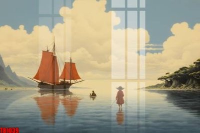 File ảnh File thuận buồm xuôi gió TB1039 (gốc) dùng in Pano