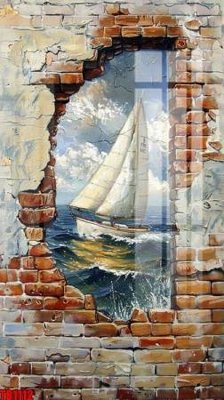 File in trần File thuận buồm xuôi gió TB1112 (bản gốc) phong cảnh