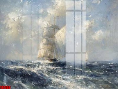 File tranh File thuận buồm xuôi gió TB1164 (bản gốc) in canvas