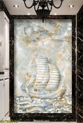 File tranh File thuận buồm xuôi gió TB153 (gốc) chủ đề thiên nhiên