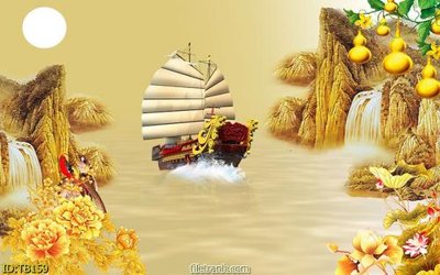 File gốc File thuận buồm xuôi gió TB159 (trang trí) phòng làm việc