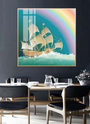 File ảnh File thuận buồm xuôi gió TB328 (gốc) cho trang trí nhà hàng