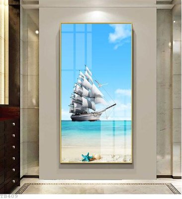 File tranh File thuận buồm xuôi gió TB409 (gốc) chủ đề thiên nhiên
