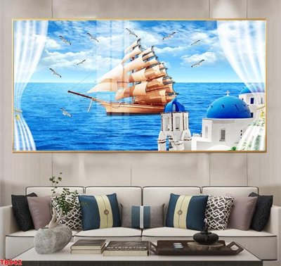 File ảnh File thuận buồm xuôi gió TB542 (gốc) trang trí khách sạn