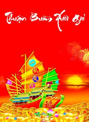 File gốc File thuận buồm xuôi gió TB6010 (in tráng gương) hiện đại