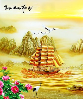 File in trần File thuận buồm xuôi gió TB6035 (bản gốc) bầu trời