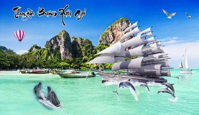 File gốc File thuận buồm xuôi gió TB6115 (in lụa) tranh mã đáo