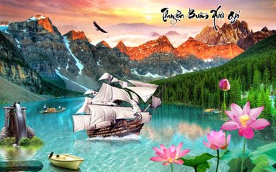 File tranh quảng cáo File thuận buồm xuôi gió TB6166 (download file gốc)