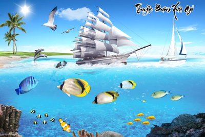 File gốc File thuận buồm xuôi gió TB6168 (in mica) trang trí