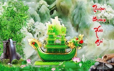 File tranh File thuận buồm xuôi gió TB6273 (gốc) in backlit film