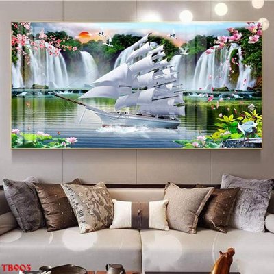 File tranh File thuận buồm xuôi gió TB903 (ảnh gốc) chi tiết rõ ràng