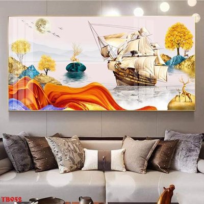 File in trần File thuận buồm xuôi gió TB952 (file gốc) hoa văn 3D