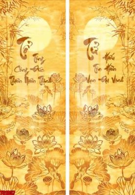 File gốc File tranh trúc chỉ phòng thờ TC1057 (chủ đề hiện đại) trang trí