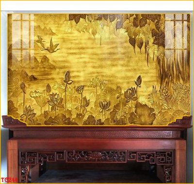 File tranh gốc PSD File tranh trúc chỉ TC244 còn nguyên layer