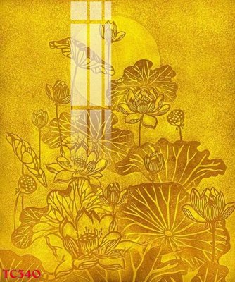 Chi tiết file tranh tráng gương File tranh trúc chỉ TC340 (ảnh gốc)