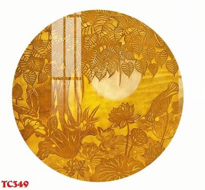 File gốc File tranh trúc chỉ TC349 (in tráng gương) ốp tường