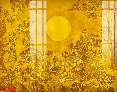 File PSD in ấn File tranh trúc chỉ TC362 (chất lượng cao)