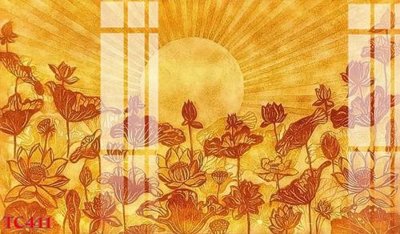 File gốc in ấn File tranh trúc chỉ TC411 độ phân giải cao