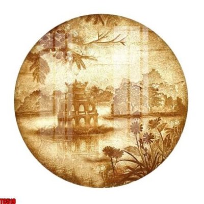 File in lụa File tranh trúc chỉ TC519 (phong cảnh) File tranh trúc chỉ TC519