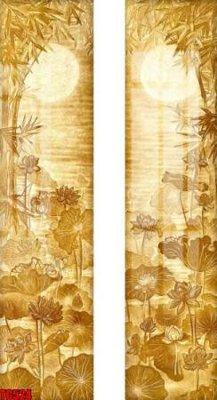 File gốc File tranh trúc chỉ TC524 (PNG) không nền chất lượng