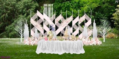 Chi tiết file tranh tráng gương File banner phông tiệc đám cưới TDC104 (ảnh gốc)