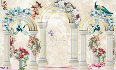 Tải file gốc File banner phông tiệc đám cưới TDC19 (bản PSD) chỉnh sửa được