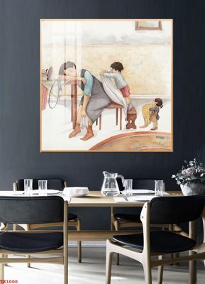 Tải file File tranh trẻ em TE1000 (gốc) chủ đề hoa sen