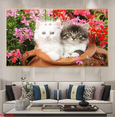 File tranh File tranh trẻ em TE1028 (bản gốc) in lụa 5D