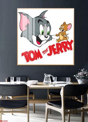 File tranh in trần 3D File tranh trẻ em TE1040 (ảnh gốc)