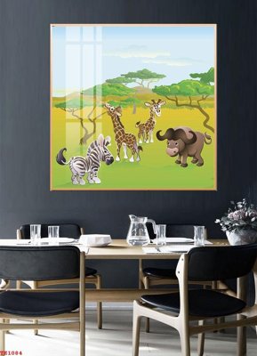 File in trần File tranh trẻ em TE1084 (bản gốc) hoa văn