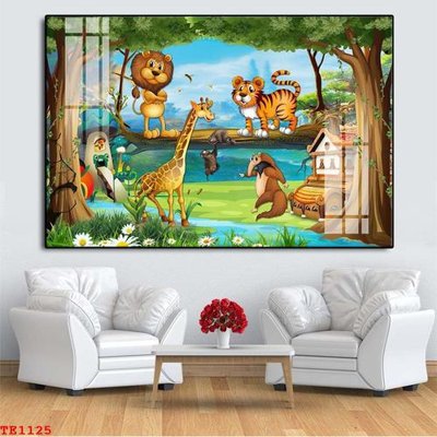 File PSD File tranh trẻ em TE1125 (chất lượng in ấn)