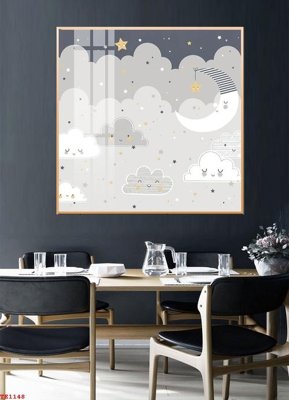 File in trần File tranh trẻ em TE1148 (bản gốc) bầu trời