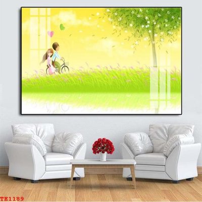 File in mica File tranh trẻ em TE1189 (bản gốc) làm vách ngăn