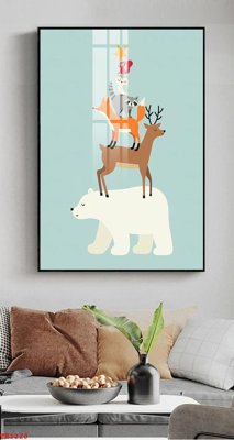 Ảnh gốc File tranh trẻ em TE1220 (nét căng) in mica