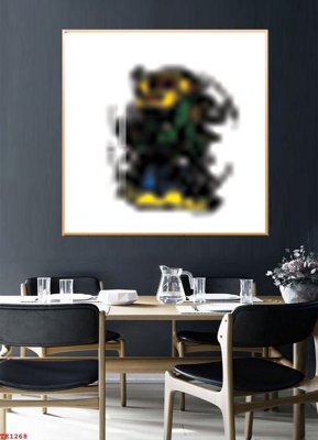 File gốc File tranh trẻ em TE1268 (ảnh chi tiết) để in trần