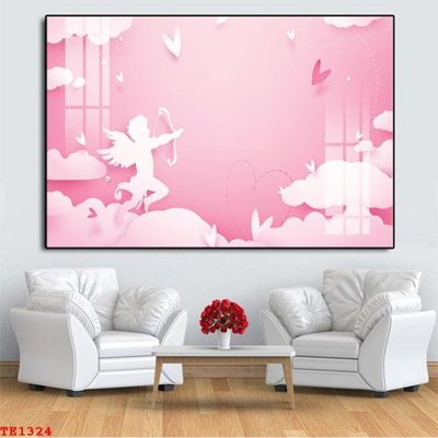 File tranh in trần 3D File tranh trẻ em TE1324 (ảnh gốc)