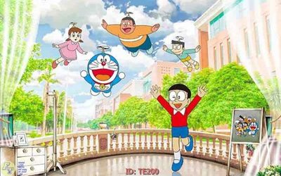 Tải file File tranh trẻ em TE200 (PSD) cho in tranh kính