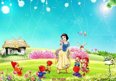 File in lụa File tranh trẻ em TE208 (hoa văn) File tranh trẻ em TE208