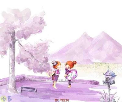 File gốc in mica File tranh trẻ em TE216 chất lượng